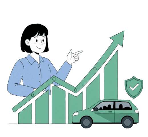 Mile Auto partner benefits illustration